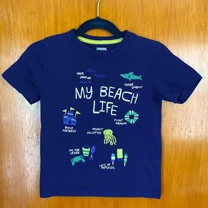 Gymboree T-Shirt - My Beach Life - Size:2T